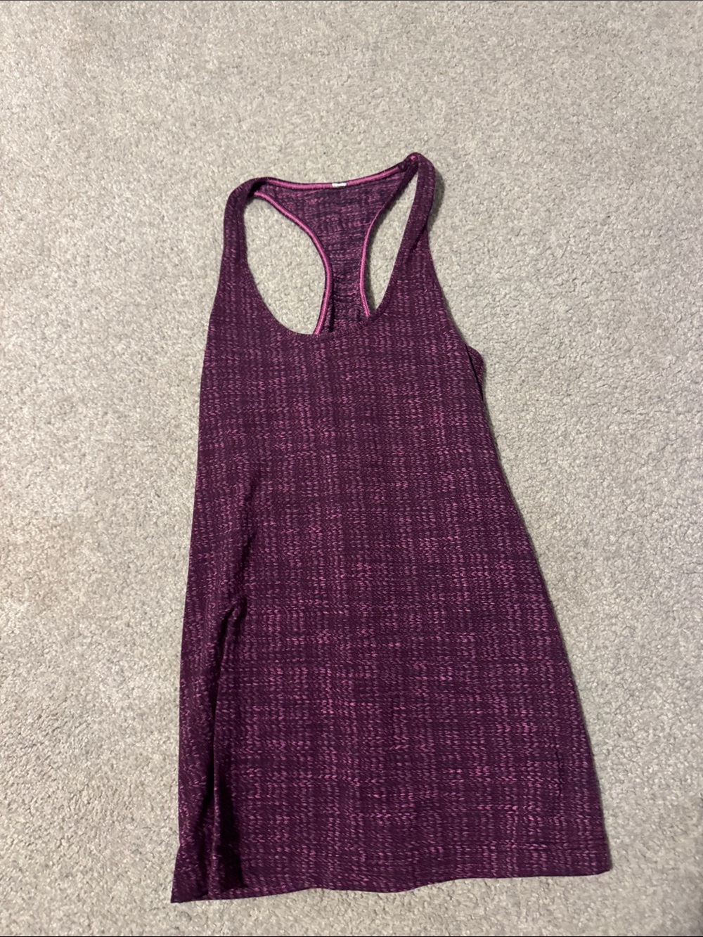 lululemon athletica Plum/Pink Racerback Tank Dress
